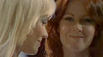 ABBA's Agnetha and Frida get the giggles