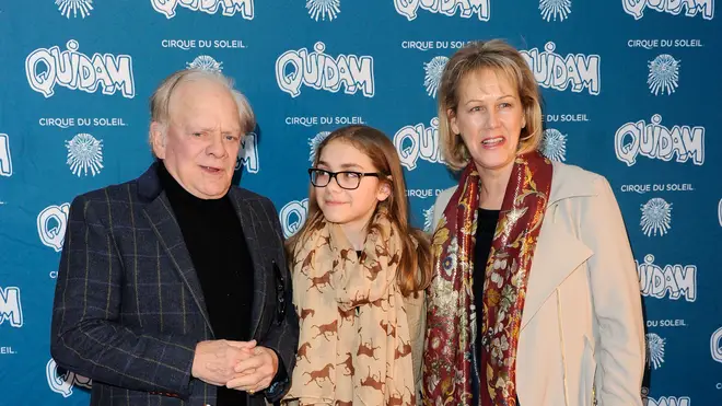 David Jason with daughter Sophie May and wife Gill in 2014