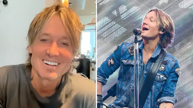 Keith Urban is back in the UK