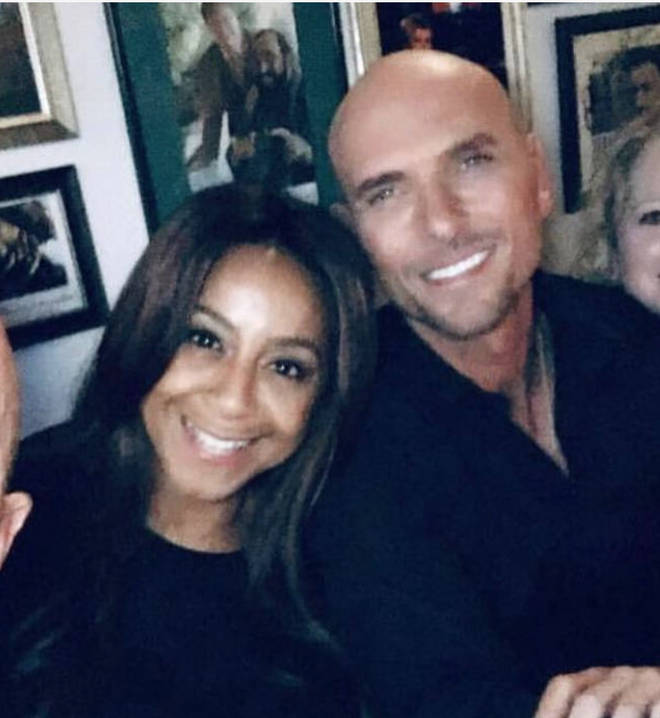 Shirley Lewis (pictured with ex-husband Luke Goss) was George Micahel's number one female vocalist and was married to the Bros star for 33 years before they announced their divorce in 2020.