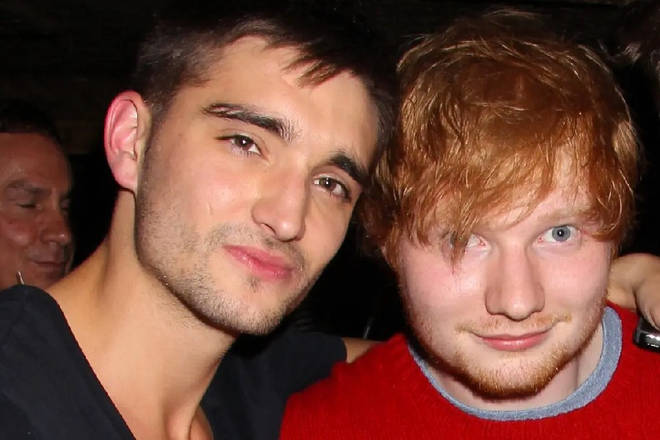 Tom Parker and Ed Sheeran together in 2014.