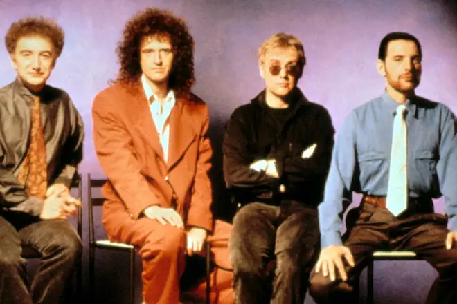 Queen in 1991.