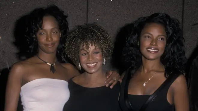 Rebbie and her daughters Yashi and Stacee in 2001