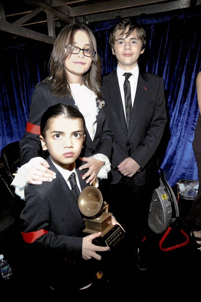 Paris, Prince Michael and Blanket in 2010
