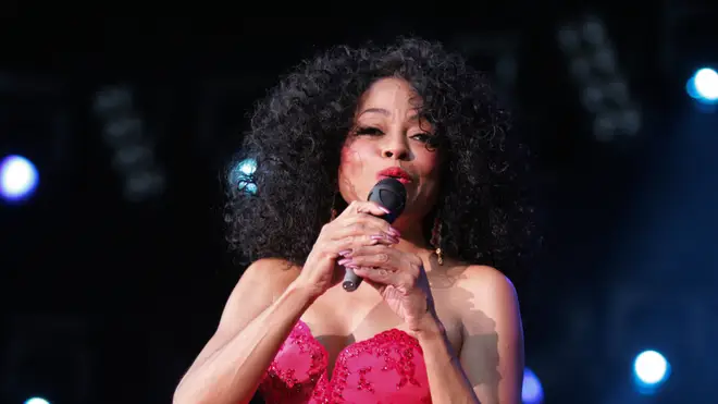 Diana Ross in concert