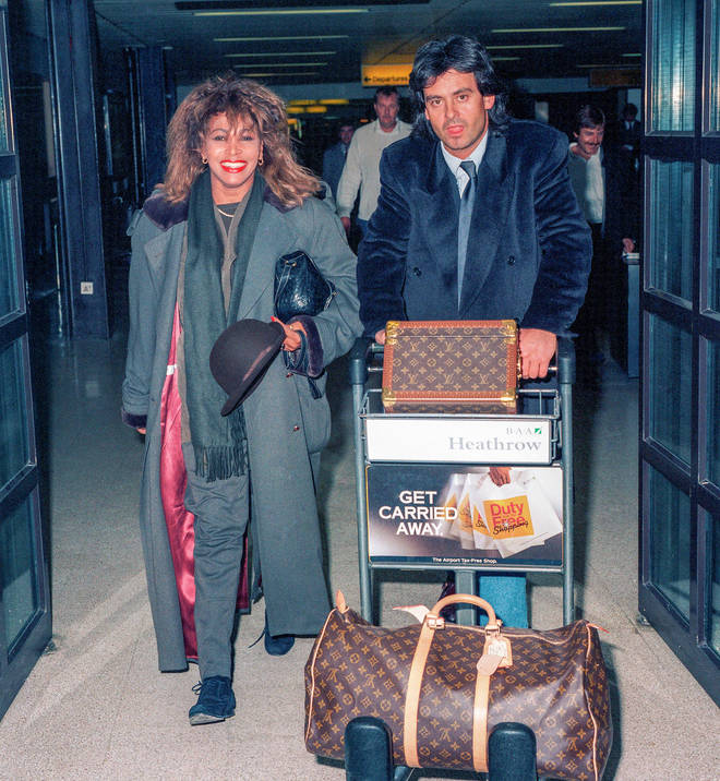 Tina Turner recalls how husband Erwin Bach (pictured in 1989) donated his own kidney to save her life.