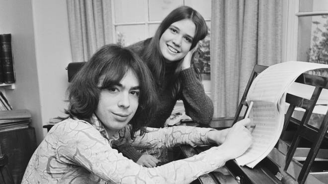 Andrew Lloyd Webber and first wife Sarah Hugill in 1971