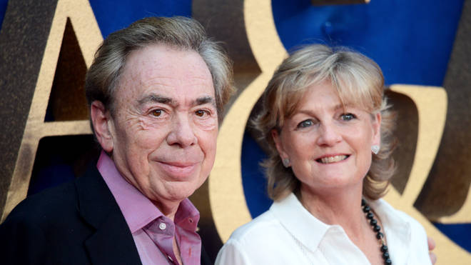 Lord Andrew Lloyd Webber and wife Madeleine in 2017