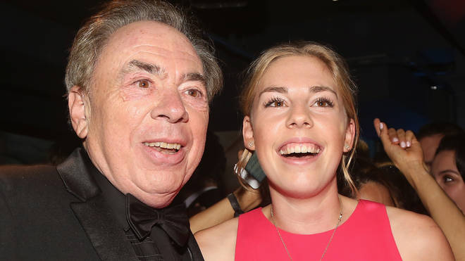 Andrew Lloyd Webber and daughter Isabella in 2018