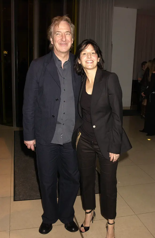 Alan Rickman and Sharleen Spiteri became firm friends after shooting the music video (Pictured in 2003)