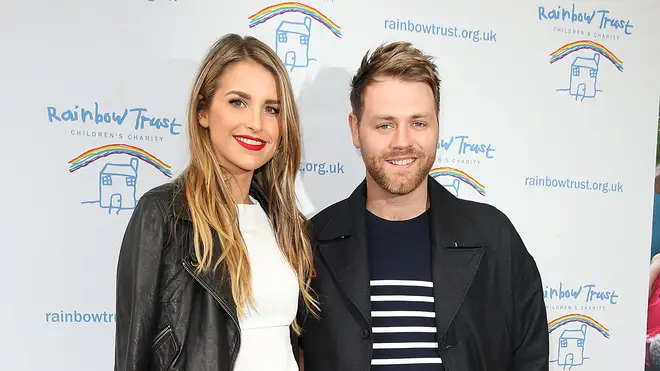 Brian McFadden and Vogue Williams in 2014