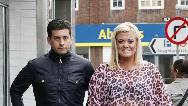 Gemma Collins and Arg in 2012