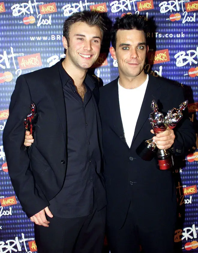 The incident happened at the height of Robbie's career – just five days later he would win Best British Male at the 2001 Brit Awards (pictured) – and would go on to admit it was a difficult time in his life.