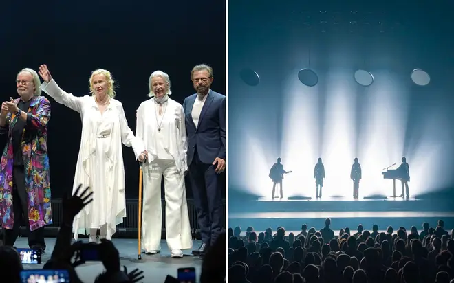 ABBA's return to the stage brought fans to tears.