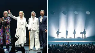 ABBA's return to the stage brought fans to tears.