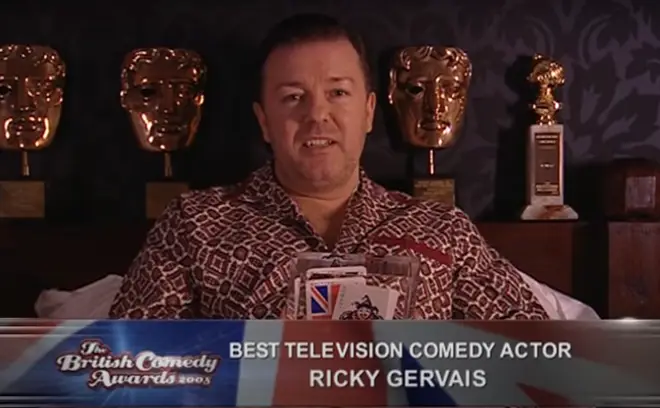 had a famously humble sense of humour and he proved this to the world when he allowed Ricky Gervais to send him up during a hilarious comedy sketch during the 2008 British Comedy Awards.