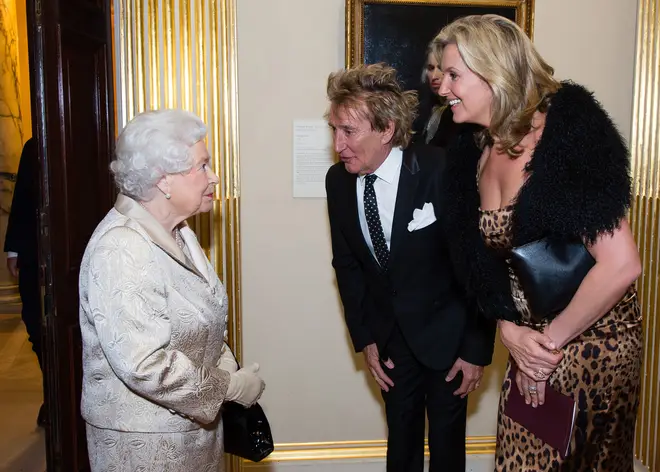 When Rod Stewart met Queen Elizabeth II