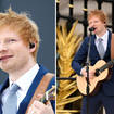 Ed Sheeran performs at Buckingham Palace