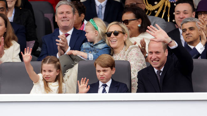 Prince George is not amnused