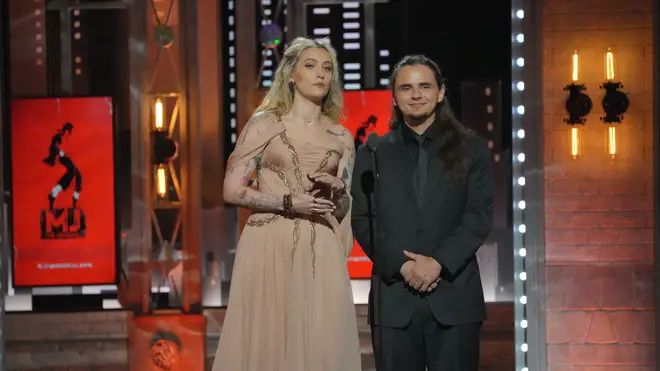 Paris and Prince Michael at the 2022 Tony Awards