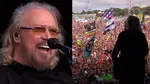 Bee Gee Barry Gibb gave a historic performance of his 1977 hit 'Stayin' Alive' at 2017's Glastonbury Festival