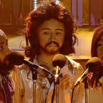 The TNT boys perform as the Bee Gees