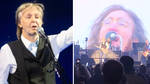 Paul McCartney performed a duet with John Lennon at Glastonbury