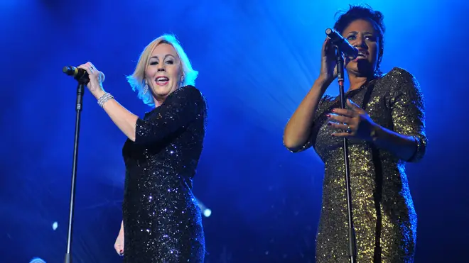 Pepsi and Shirlie performing in 2012