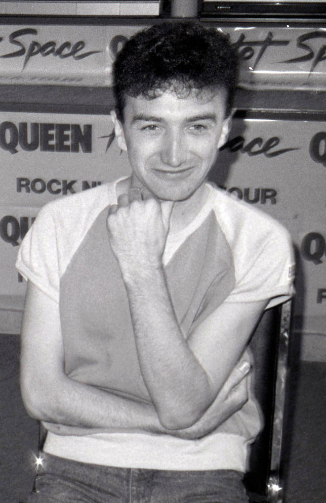 Brian May recently described the last time John Deacon played with Queen and how 'traumatised' he was. (Pictured, John Deacon in 1982)