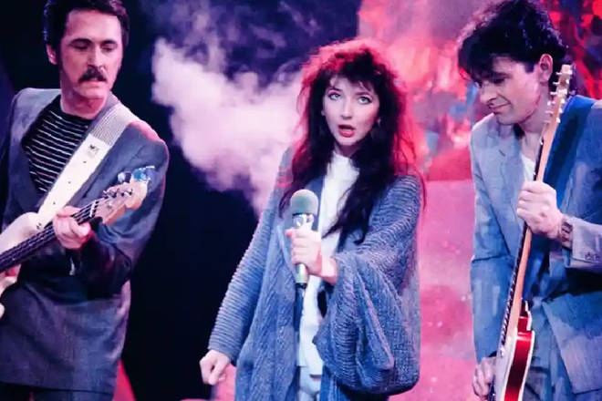 Kate Bush performing 'Running Up That Hill' live in 1985.