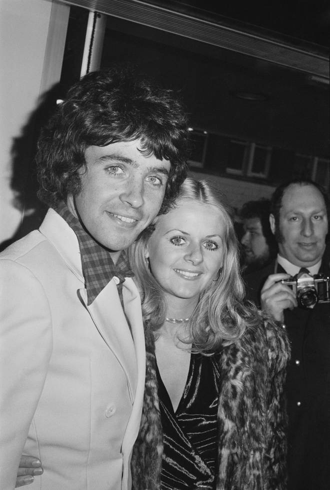 David Essex and ex-wife Maureen Neal in 1973