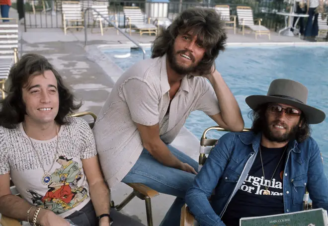 Just some of the songs the the Bee Gees have written for other artists include Dolly Parton and Kenny Rogers' 'Islands in the Stream', Diana Ross' 'Chain Reaction' and Franki Valli's 'Grease' (the Bee Gees pictured in 1975).