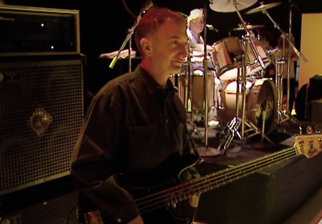 John Deacon's last ever performance with Queen was captured in the footage, just months before he quit the band.