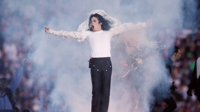 Michael Jackson on the 1993 SuperBowl XXVII Halftime Show
