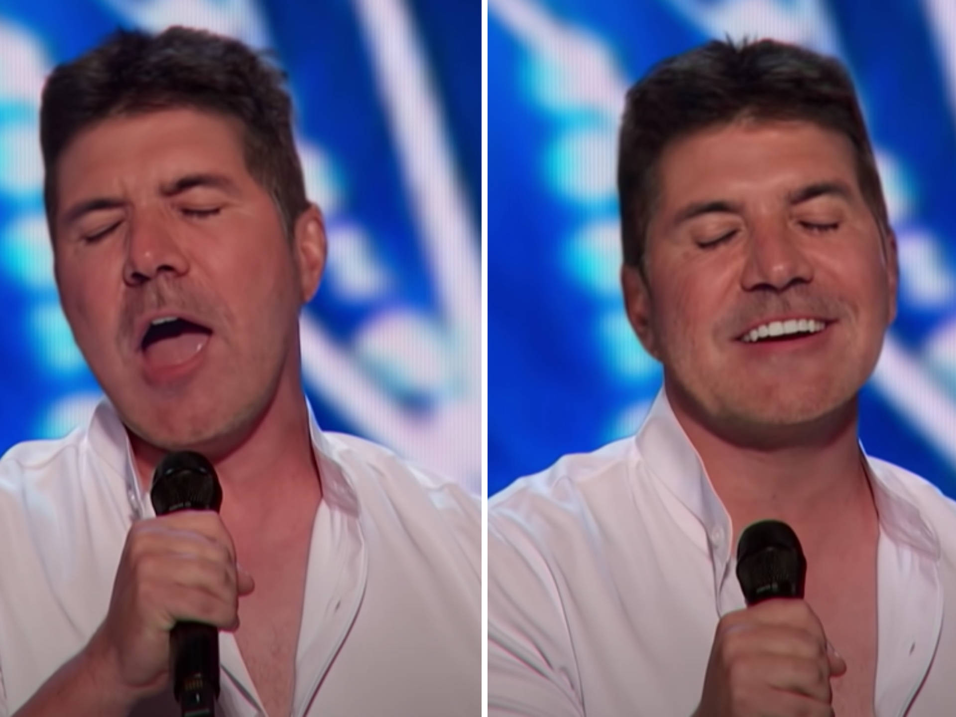 Simon Cowell finally sang on the Got Talent stage and he was incredible - Smooth