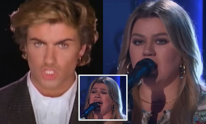 Accompanied by a guitarist, keyboard player and two back up singers, Kelly gave a stunning, stripped back version of 'Careless Whisper' in a beautiful tribute to George Michael.