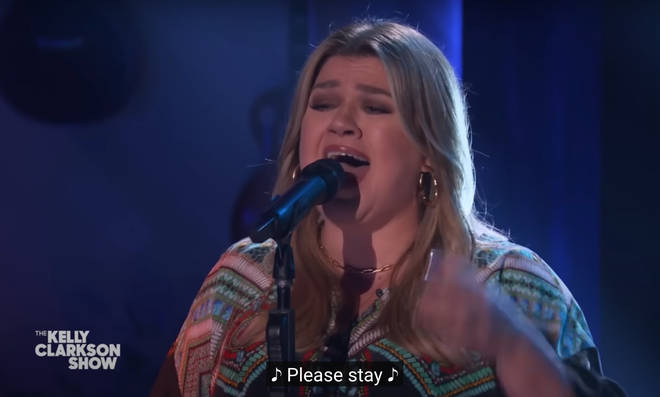 The American Idol winner and host of The Kelly Clarkson Show gave a stunning rendition of the 1984 hit, putting her own dramatic spin on the romantic ballad.