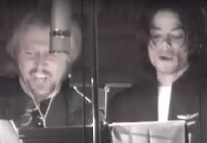 The Bee Gees star and the King of Pop knew each other for decades and had many milestones together; becoming confidentes, godparents to one another's children and eventually recording a duet together in 2002 (pictured).