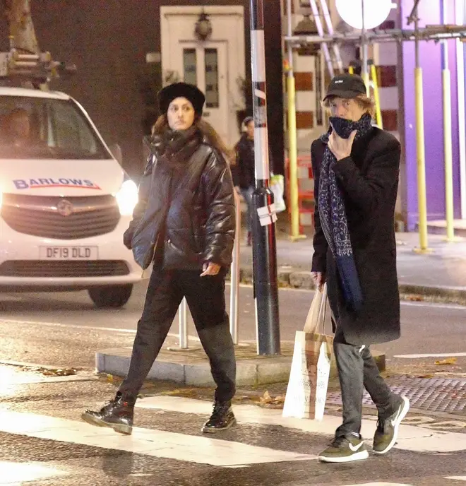 35-year-old Melanie Hamrick, who has dated Mick jagger since 2014, tends to keep her relationship with the rocker under wraps. Pictured: Mick Jagger and Melanie Hamrick in 2019.