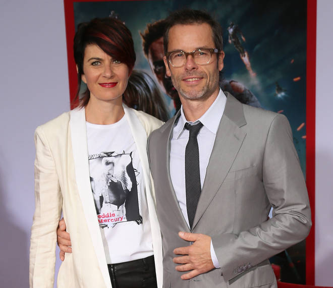 In 1997 Guy Pearce married his childhood sweetheart, Kate Mestitz (pictured in 2013), and the pair announced their divorce after 18 years in 2015.