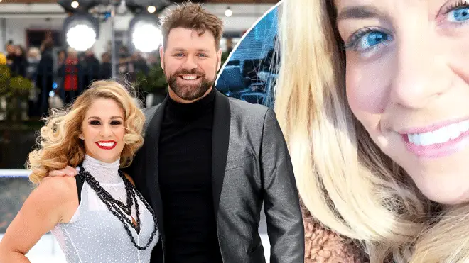 Dancing on Ice professional Alex Murphy is partnered with Brian McFadden