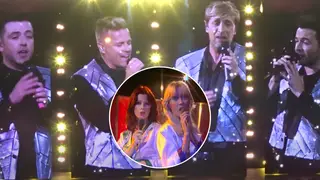 Westlife sing ABBA at Wembley