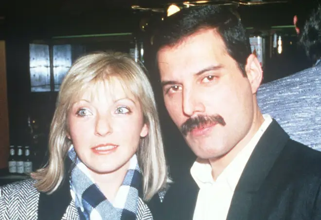 Freddie Mercury, was famously and opening gay, however he had one women in his life who was more important to him that anyone else, Mary Austin. Pictured: The pair in 1985.