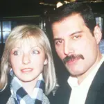 Freddie Mercury, was famously and opening gay, however he had one women in his life who was more important to him that anyone else, Mary Austin. Pictured: The pair in 1985.