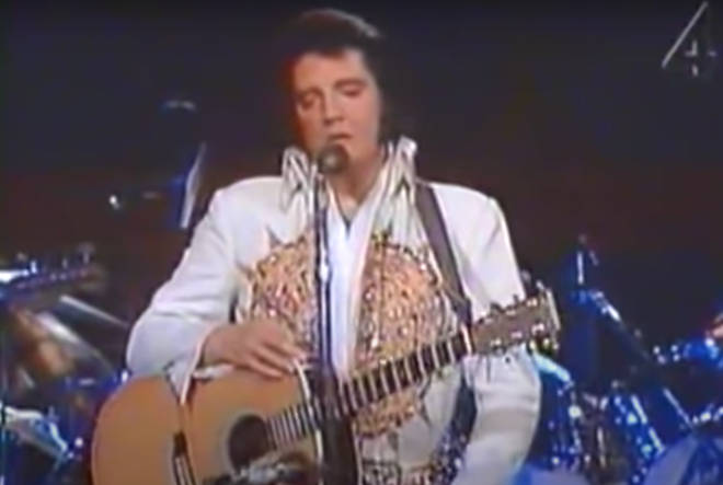 The end of the song brings the end of an era – just 56 days later Elvis Presley would be dead.
