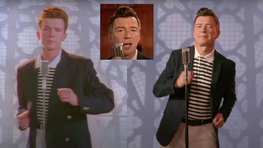 Rick Astley has recreated his 1987 'Never Gonna Give You Up' music ...