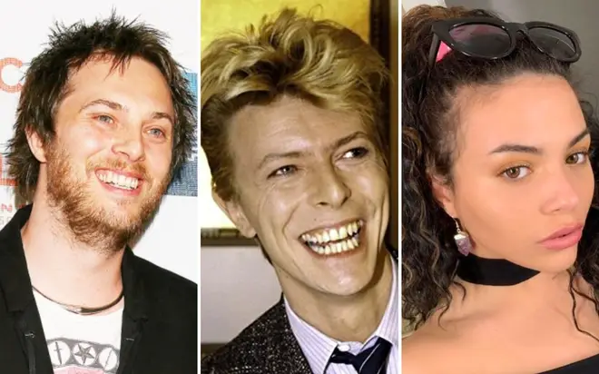 David Bowie left a legacy in music, but also with his two children.