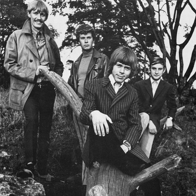 Björn Ulvaeus with the Hootenanny Singers in 1967.