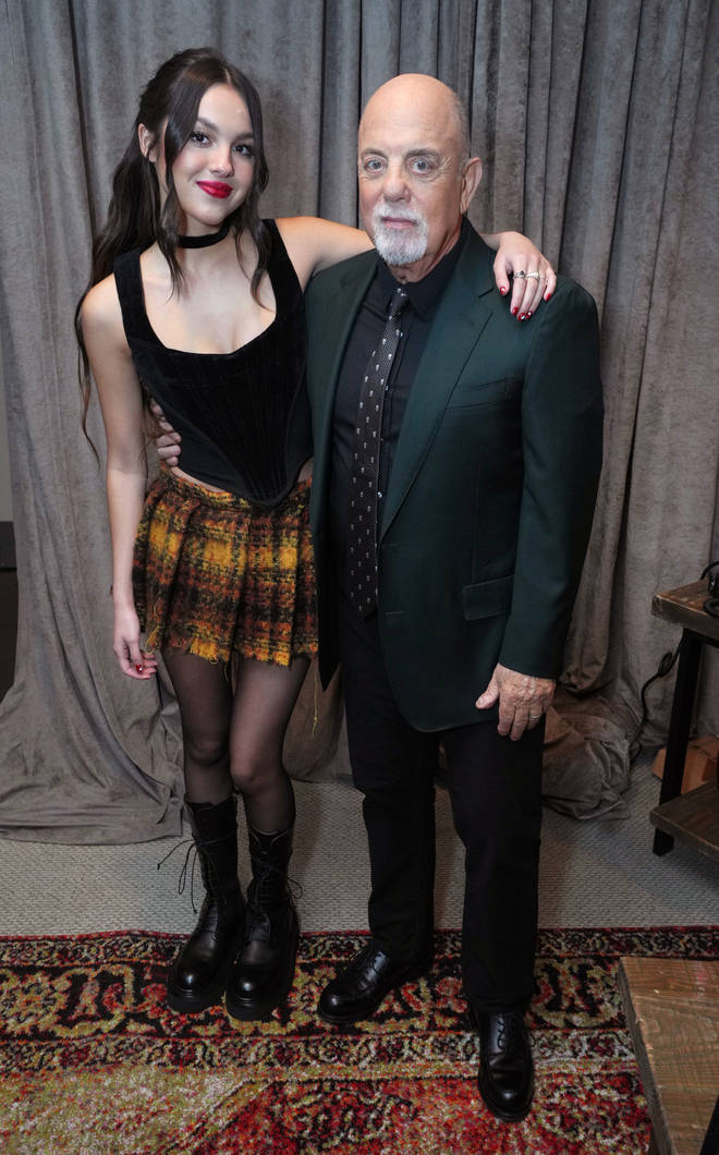 19-year-old Olivia Rodrigo has won three Grammy Awards and a Billboard Music Award. (Pictured with Billy Joel on August 24, 2022)