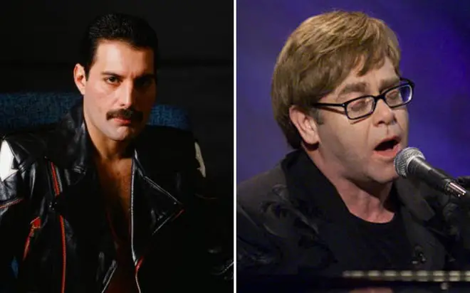 Freddie's generosity was felt by his friends, like Elton John, even after his death.